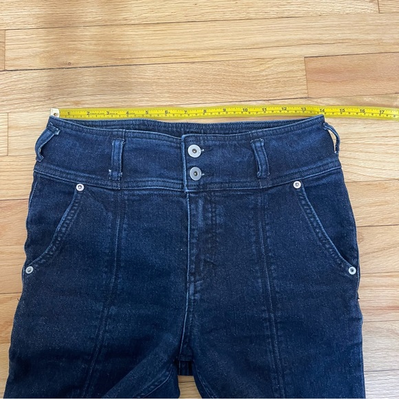 Pilcro & The Letterpress High Rise Straight Leg Seamed blue Jeans Denim Women 28 - Picture 8 of 8